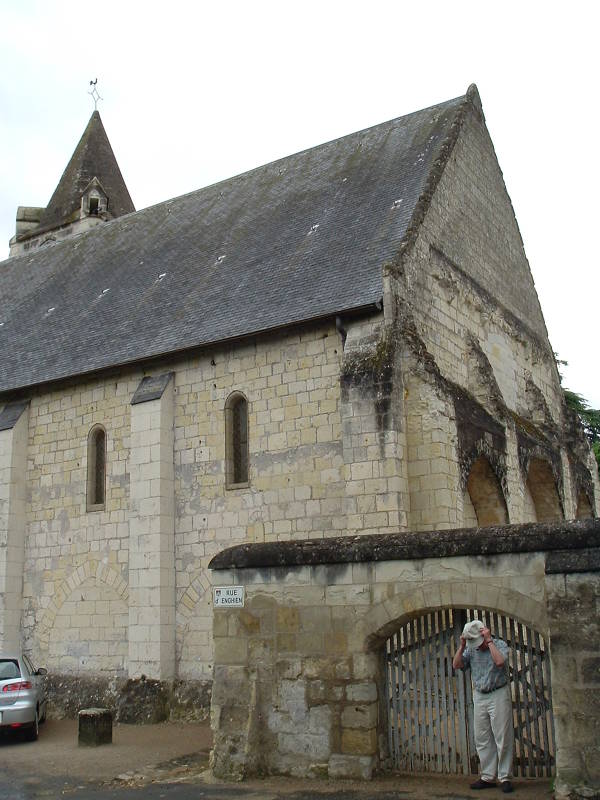 Church of Saint Hilaire-des-Grottes in Saint-Hilaire-Saint-Florent