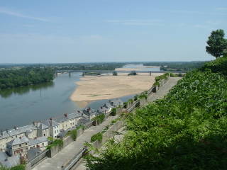 Loire river at Saumur.