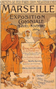 Poster for the Marseille 1906 Exposition Coloniale.