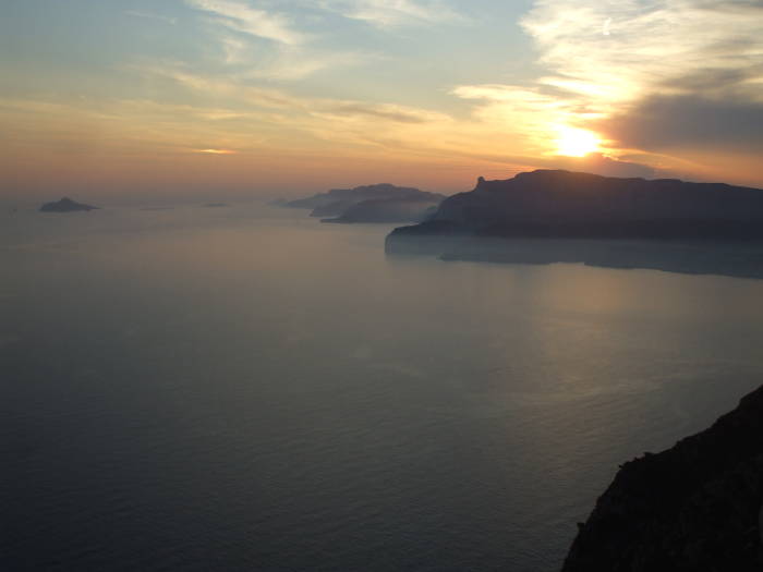 Views from the coast road from Marseille past Cassis to La Ciotat.