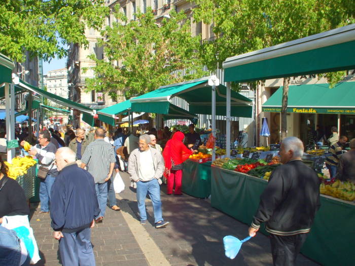 Arab markets south of La Canebière.