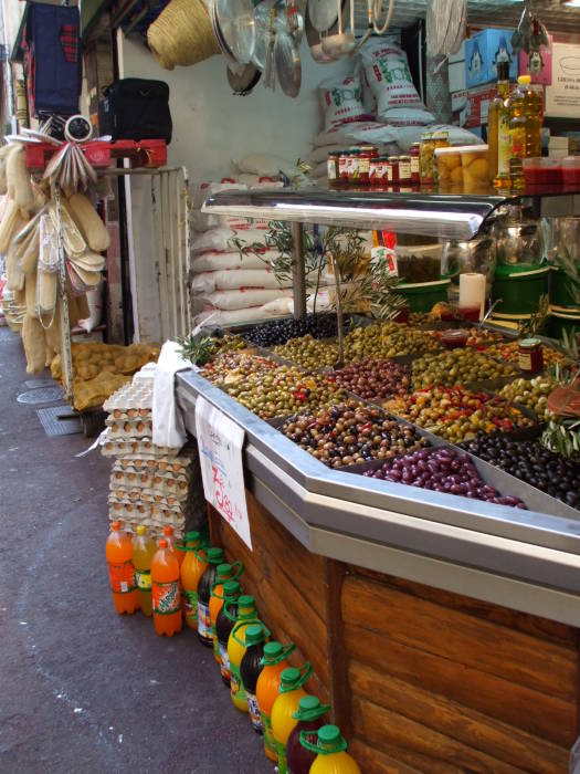 Arab markets south of La Canebière.