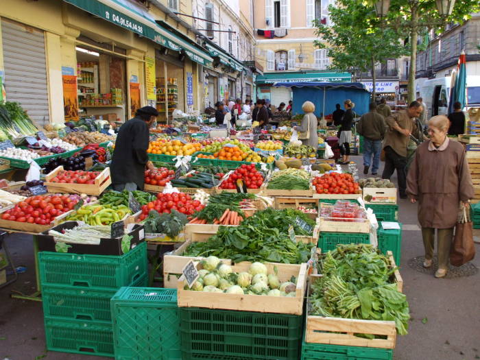 Arab markets south of La Canebière.