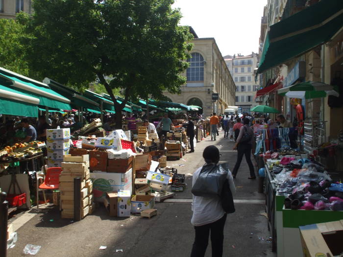 Arab markets south of La Canebière.