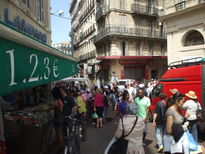 Arab markets south of La Canebière.