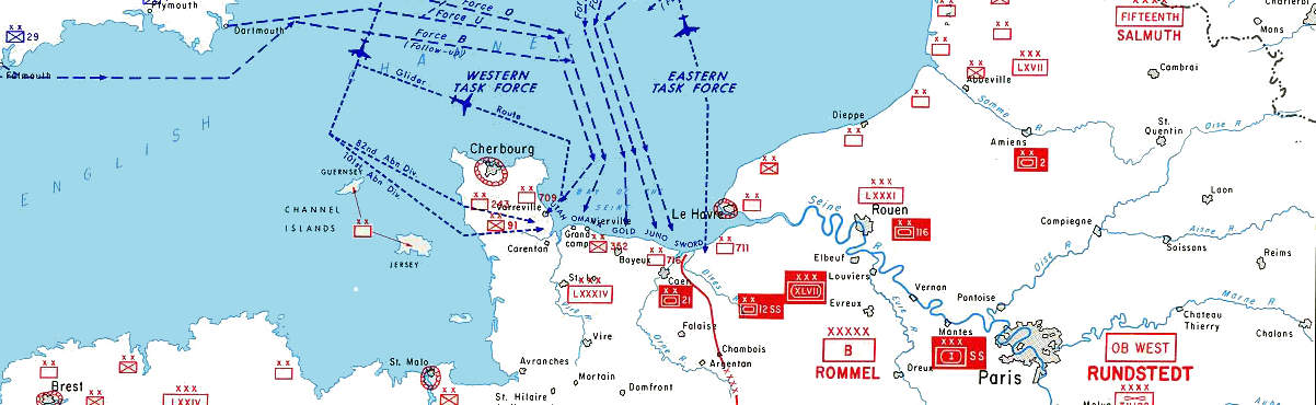 World Maps Library - Complete Resources: Maps Of D Day Landing Beaches