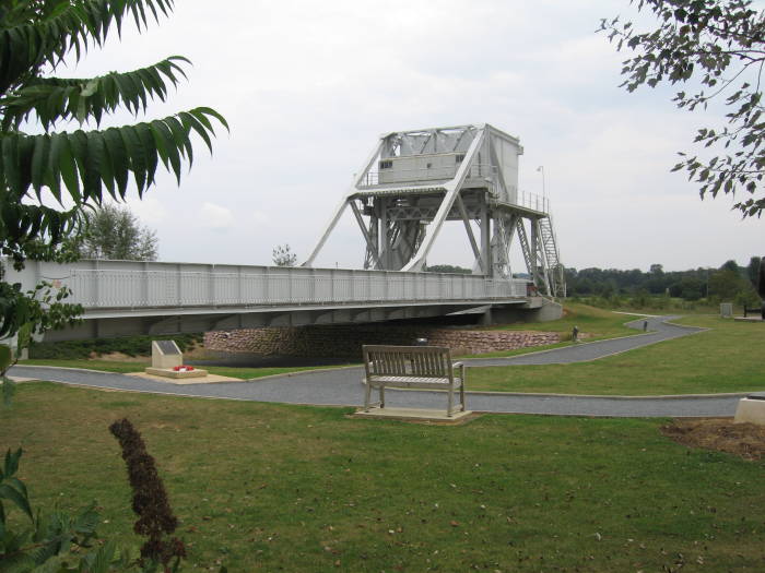The original Pegasus Bridge.