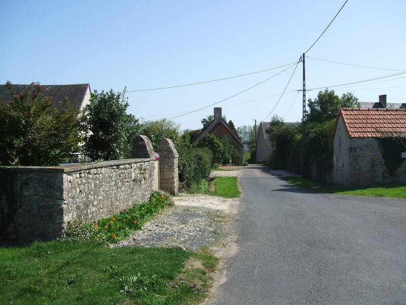 The Norman village of Reuville between Utah Beach and Sainte-Mère-Église.