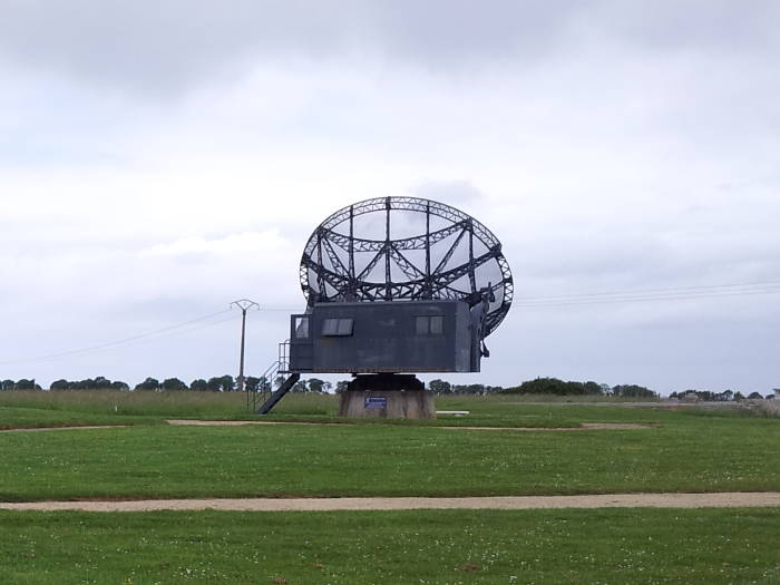 Würzburg radar at Douvres-la-Délivrande.