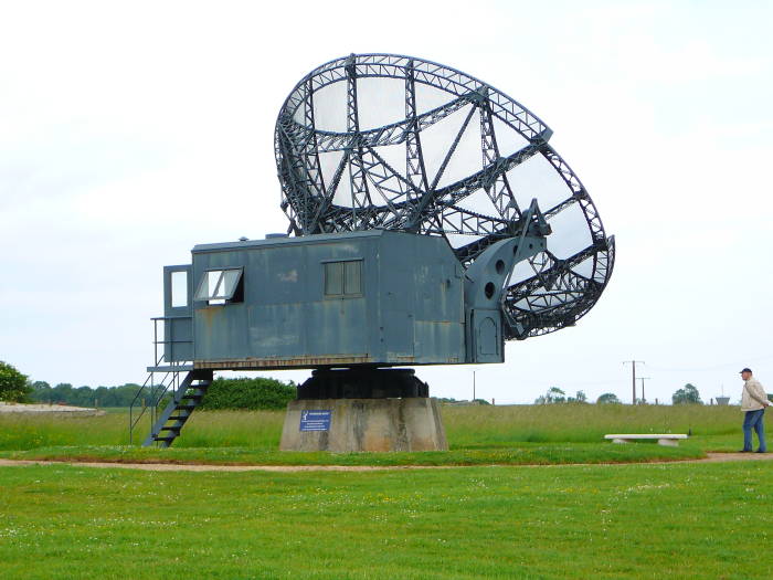 Würzburg radar at Douvres-la-Délivrande.