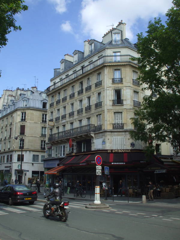 Hotel Rivoli, on Rue Rivoli in the Marais district in Paris.