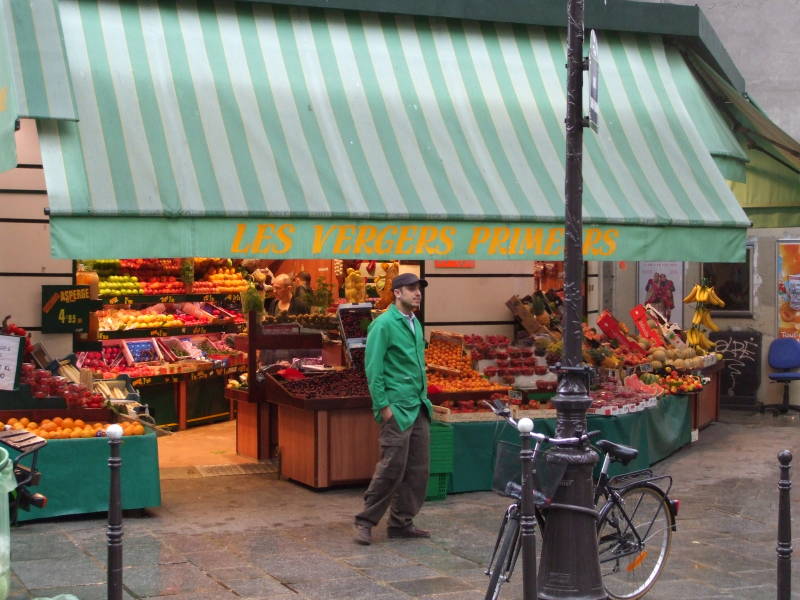 Small shop in the Marais district of Paris.