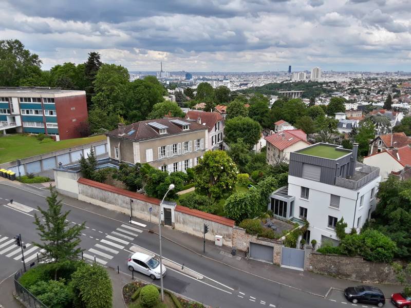View over Paris from Meudon