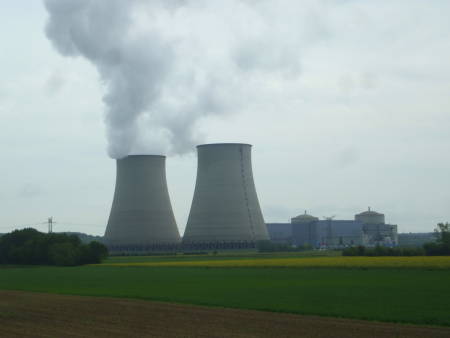 French nuclear power plant.