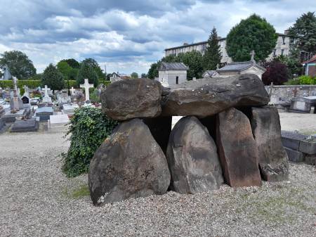 Megalithic structure in the Paris suburbs.