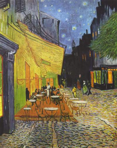 Cafe Van Gogh in Place du Forum in Arles.