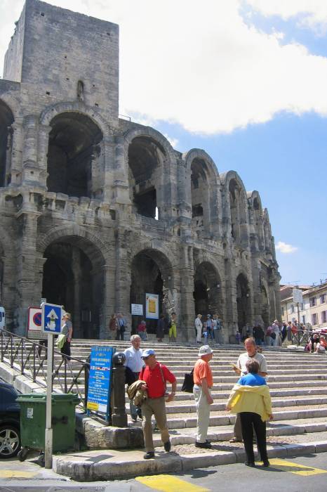 The amphitheatre in Arles.