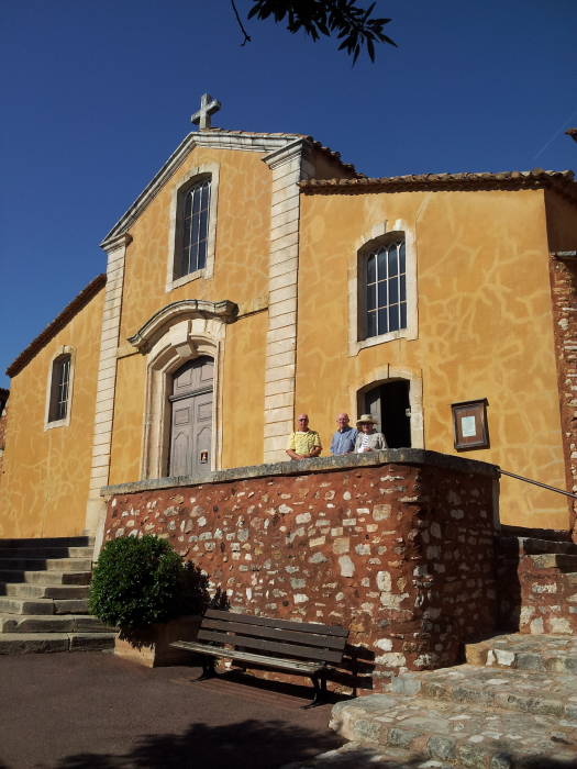 Church of Saint Michael in Roussillon.