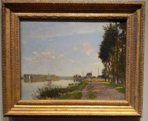 Claude Monet's 'Argenteuil' (1872) at the National Gallery of Art in Washington D.C.