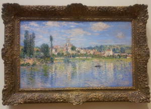 Claude Monet's 'Vétheuil in Summer' (1880) at the Metropolitan Museum of Art in New York.