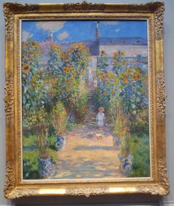 Claude Monet's 'The Artist's Garden at Vétheuil' (1880) at the National Gallery of Art in Washington D.C.