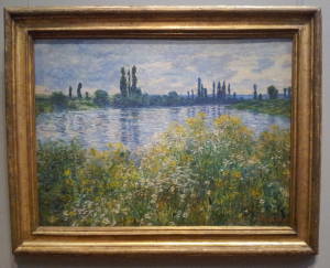 Claude Monet's 'Vétheuil' (1901) at the Chicago Art Institute.