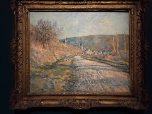 Claude Monet's 'The Road to Vétheuil' (1879) at the Phillips Collection, Washington D.C.