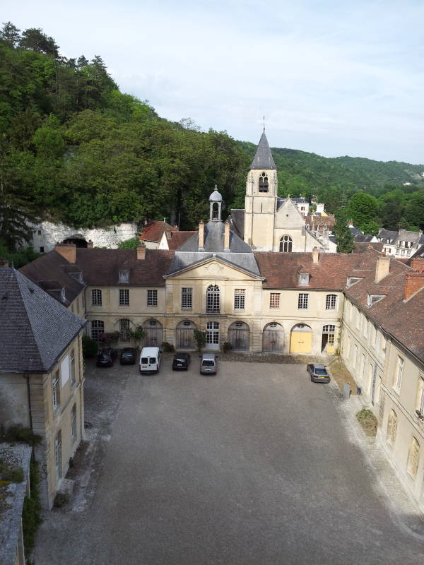12th century Château de La Roche-Guyon