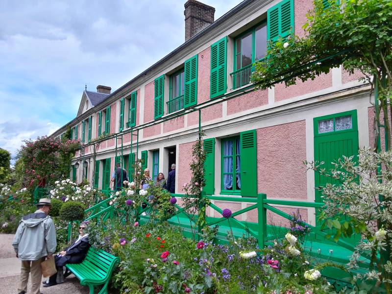 Claude Monet's home at Giverny.