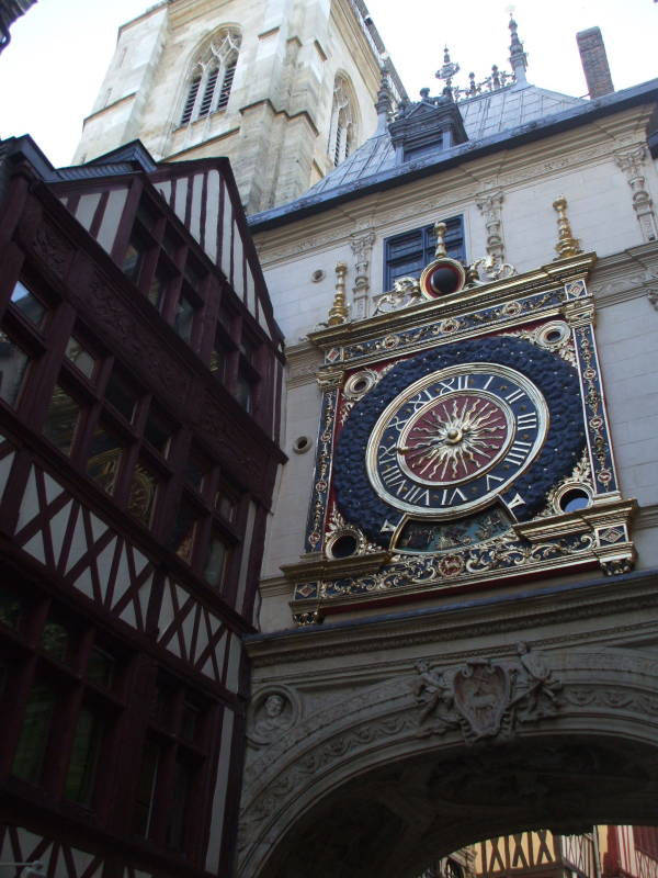 The astronomical clock, the Gros Horloge.