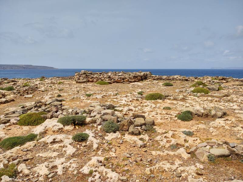 Minoan settlement and cemetery at Agia Fotia.