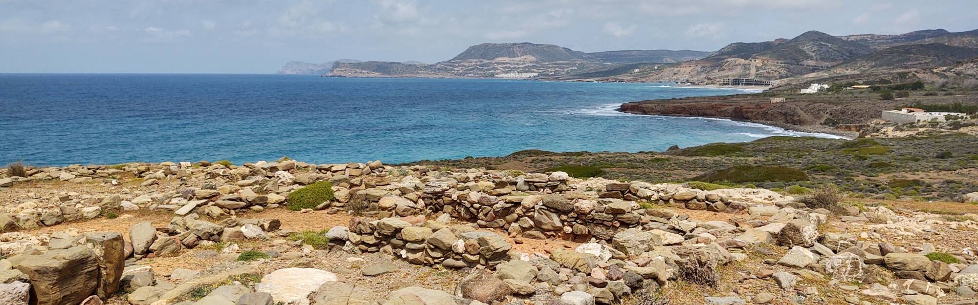 Minoan settlement and cemetery at Agia Fotia.