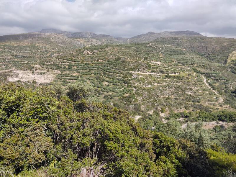 Eastern Crete, between Makry Gialos and Sitia.