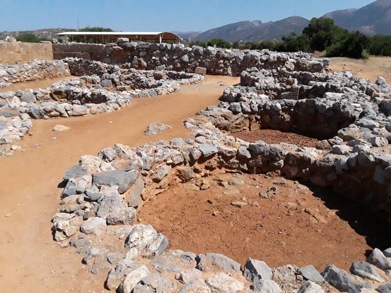 Kouloures or the 'Silo Block' at the Minoan palace of Malia.