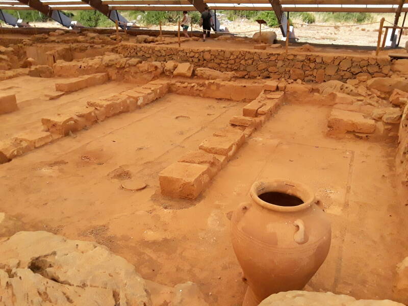 Minoan palace of Malia.