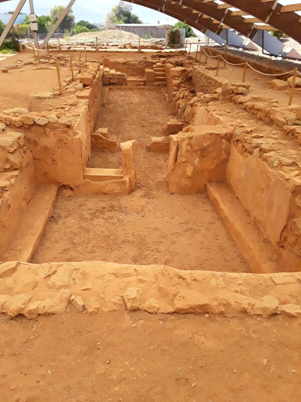 Minoan palace of Malia.