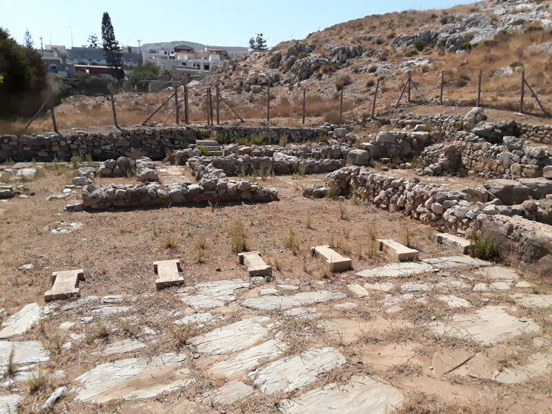 Minoan Villa of the Lilies at Amnissos.