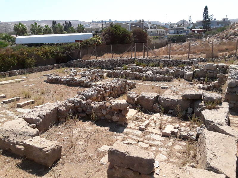 Minoan Villa of the Lilies at Amnissos.