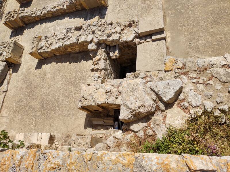 The Queen's toilet at the Minoan palace complex at Knossos.