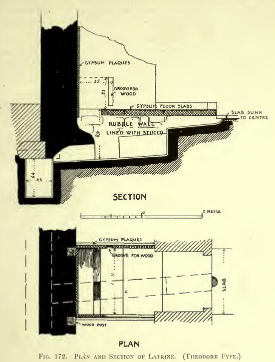 The Queen's toilet at the Minoan palace complex at Knossos.