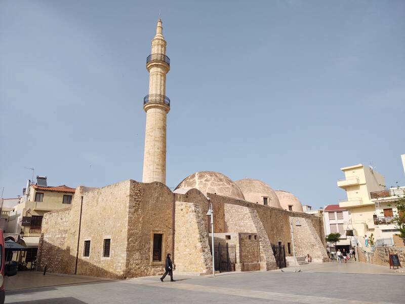 Neratze Mosque in the old town in Rethymno.