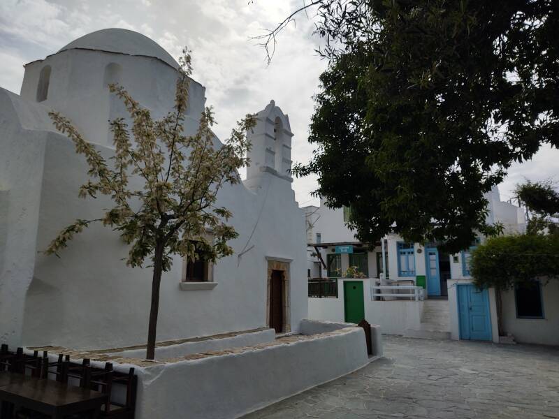 One of several churches in Hora on Folegandros.
