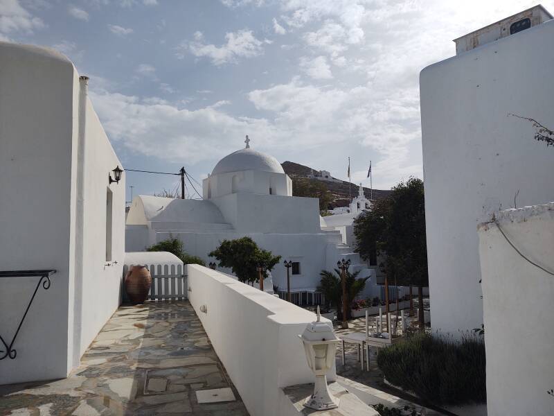 One of several churches in Hora on Folegandros.