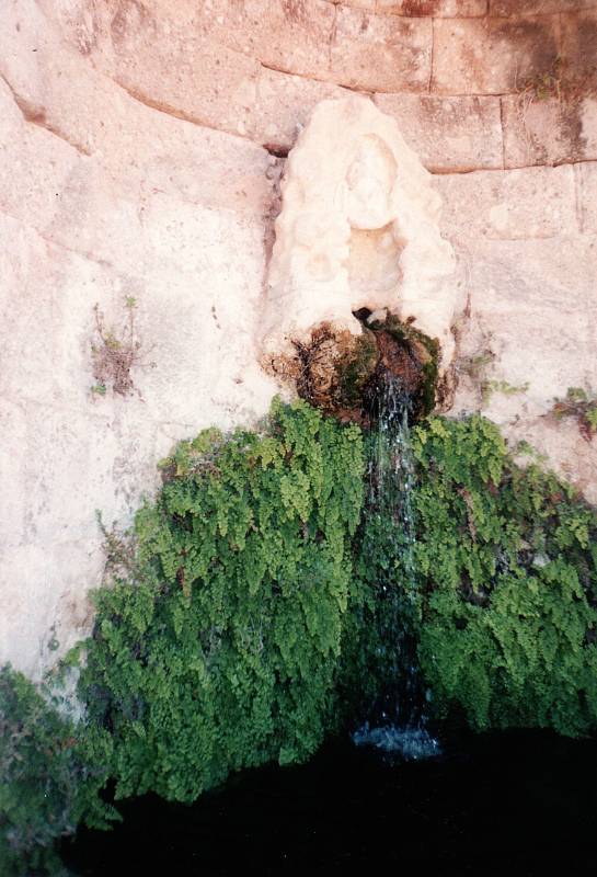 Fountain at the Asclepion on Kos.