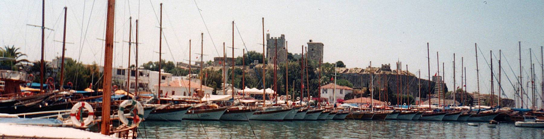 Harbor on the Greek island of Kos.