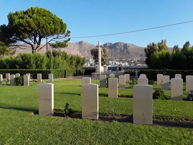 War Cemetery in Agia Marina on Leros.