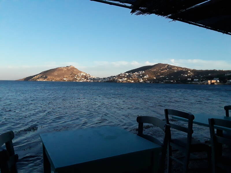 Alinda waterfront on Leros.
