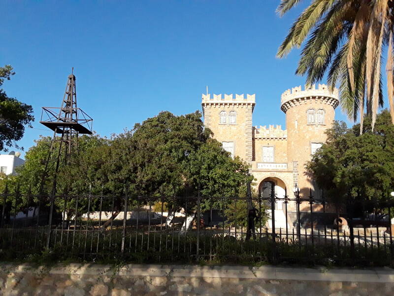 Bellenis Tower, a local history museum in Alinda.