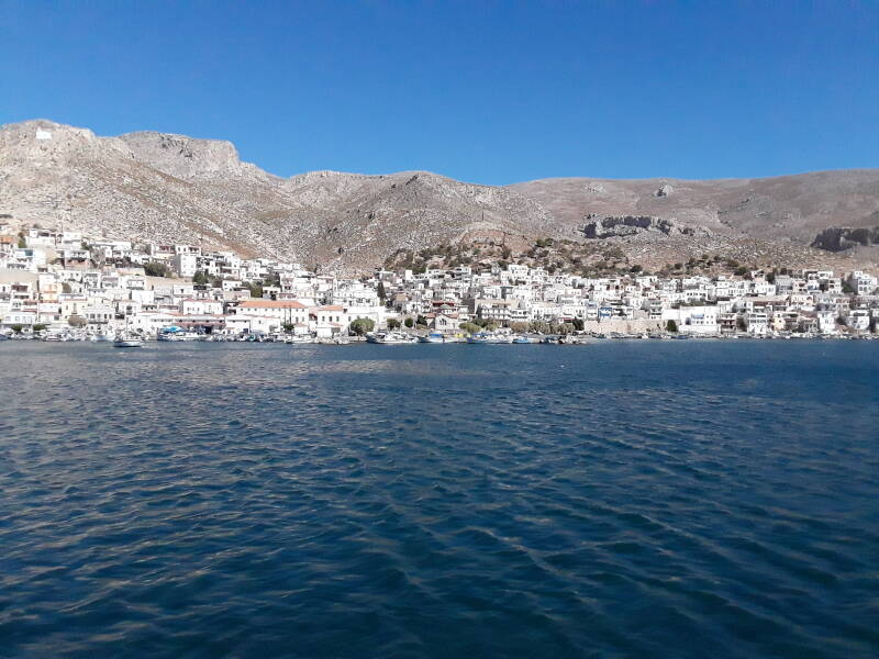 Kalymnos town.