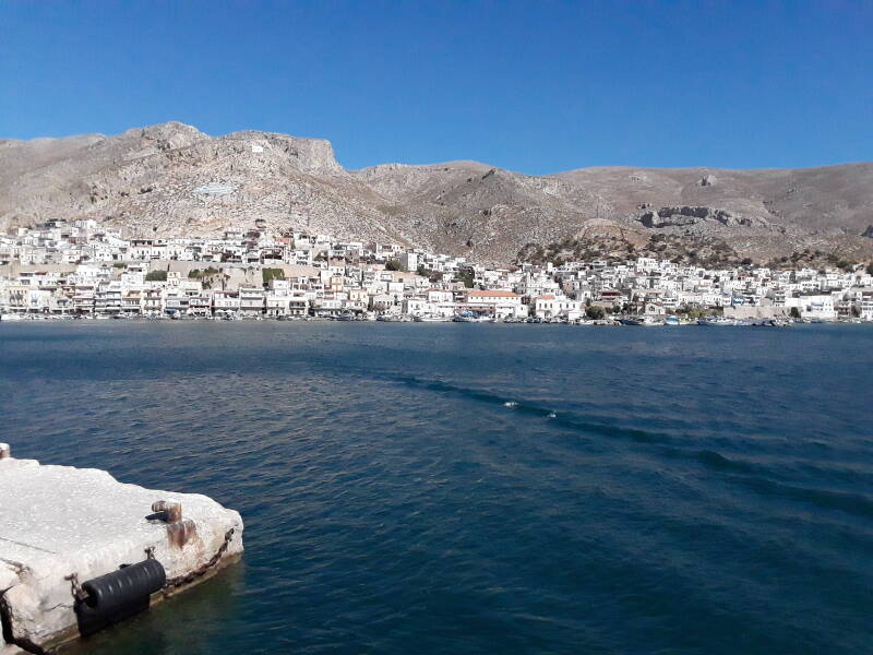 Kalymnos town.